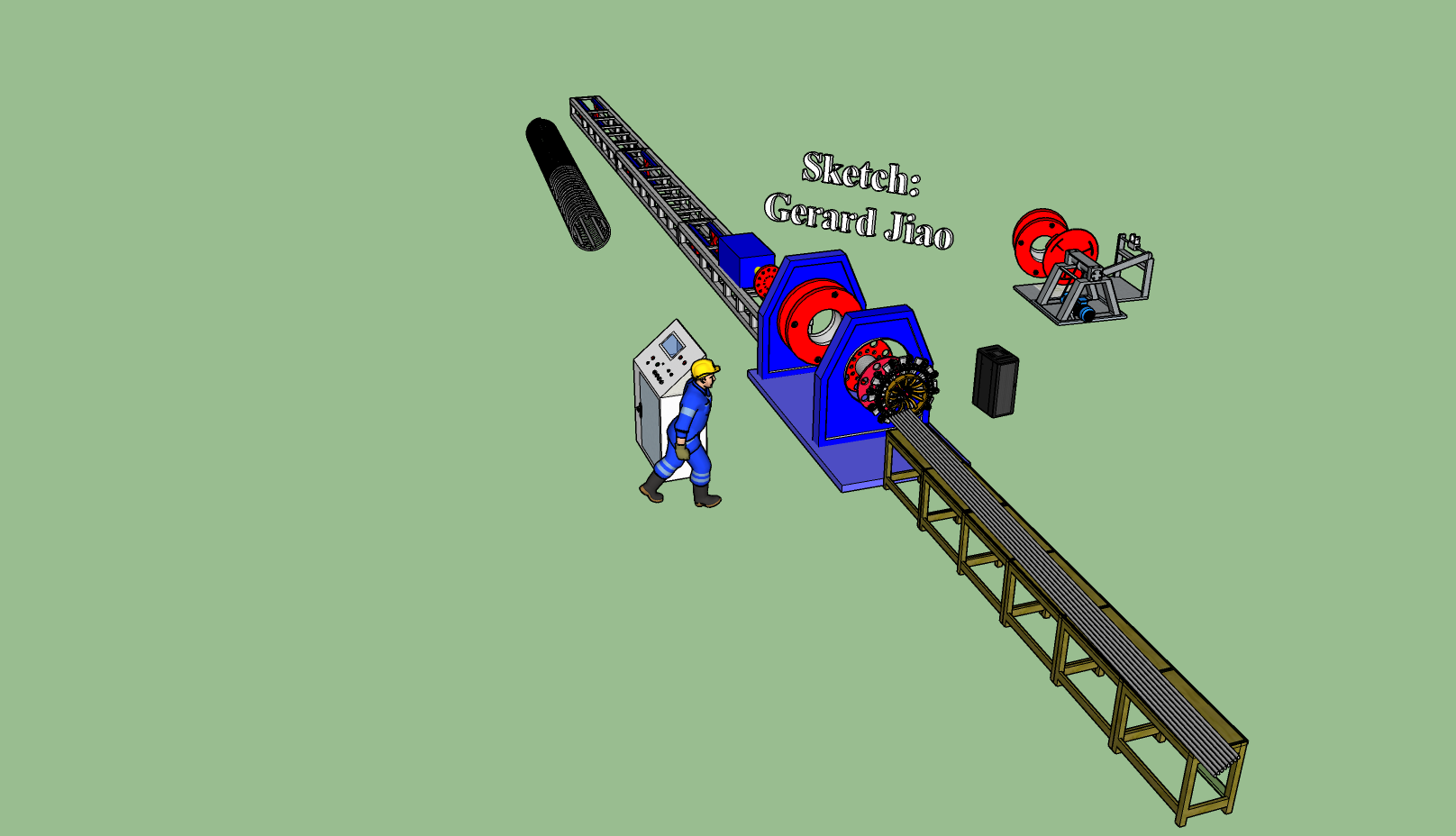 स्टील बार केज वेल्डिंग मशीन