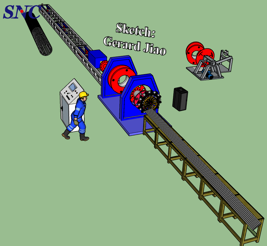 स्टील केज बनाने के लिए वेल्डिंग मशीन की दक्षता