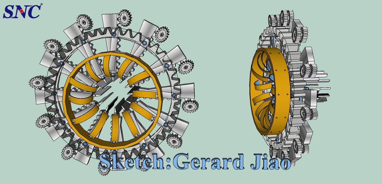 शंक्वाकार पोल पिंजरे वेल्डिंग मशीन