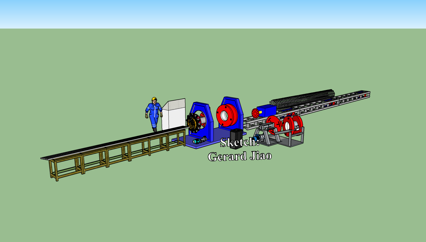 टेपर केज वेल्डिंग मशीन